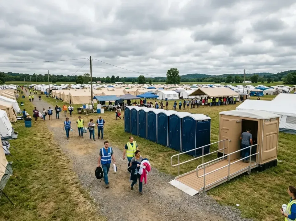 disaster-relief-camp-restrooms-010 — frequently asked questions, Dumpster & Portable Bathrooms Rental in Lake Havasu City, AZ